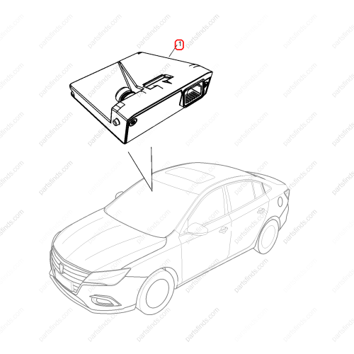 MG Front windshield camera OEM 11191170 FOR  MG5