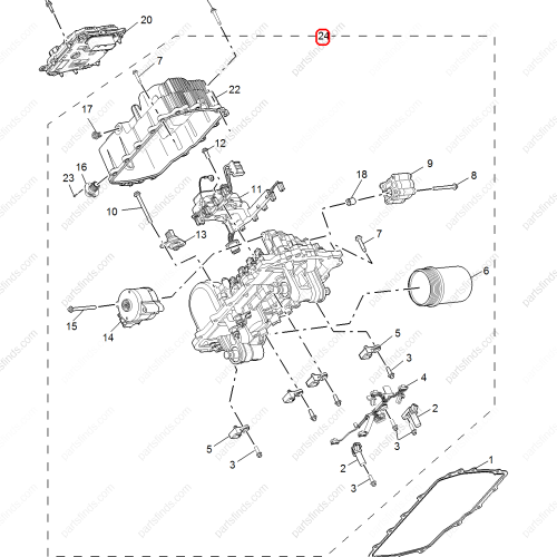 MG Transmission valve body OEM 11006530 FOR  MG GT