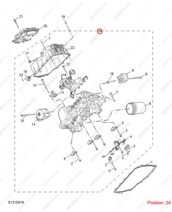 MG Transmission valve body OEM 11006530 FOR MG GT