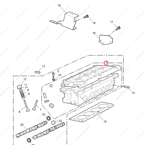 MG Cylinder head OEM 10109442 FOR  MG6