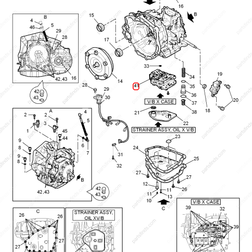 MG Transmission valve body OEM 10227543 FOR  MG ZS MG350