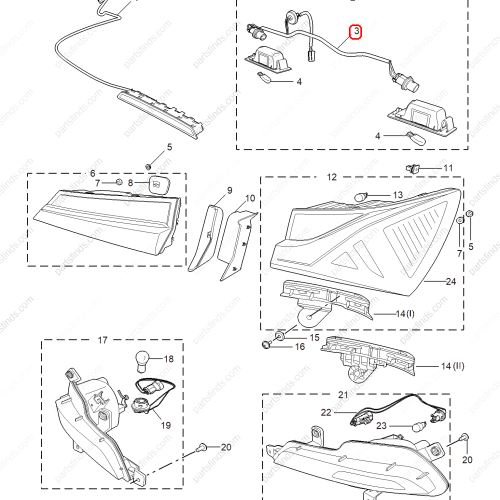 MG Light bulb socket OEM 11408788 FOR  MG5