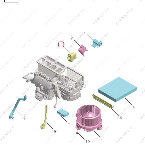 GEELY Air conditioning resistor OEM 8022024800 / 6600167022 FOR  OKAVANGO