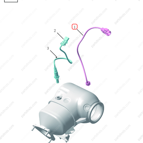 GEELY Oxygen sensor OEM 2052008300 / 8888480216 FOR  Tugella