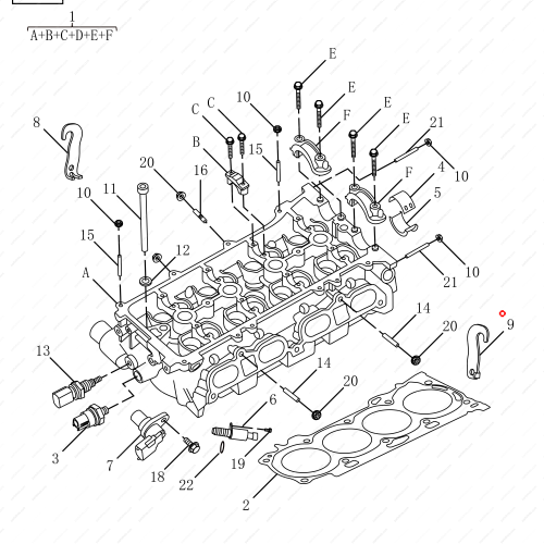 GEELY Engine lifting lug OEM 1025006600 / 1016050285 FOR  Emgrand GT