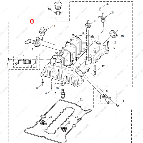 MG Valve chamber cover OEM 10025930 FOR  MG HS RX5