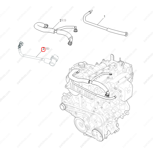 MG Ventilation duct OEM 10034222 FOR  MG6 MG5 MG HS RX5