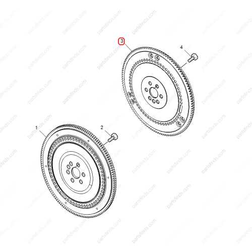 MG Flywheel OEM 10091305 FOR  MG6