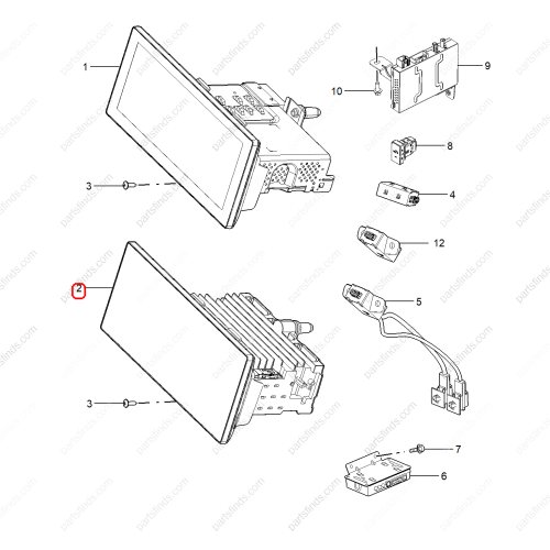 MG Multimedia player OEM 11372886 FOR  MG GT