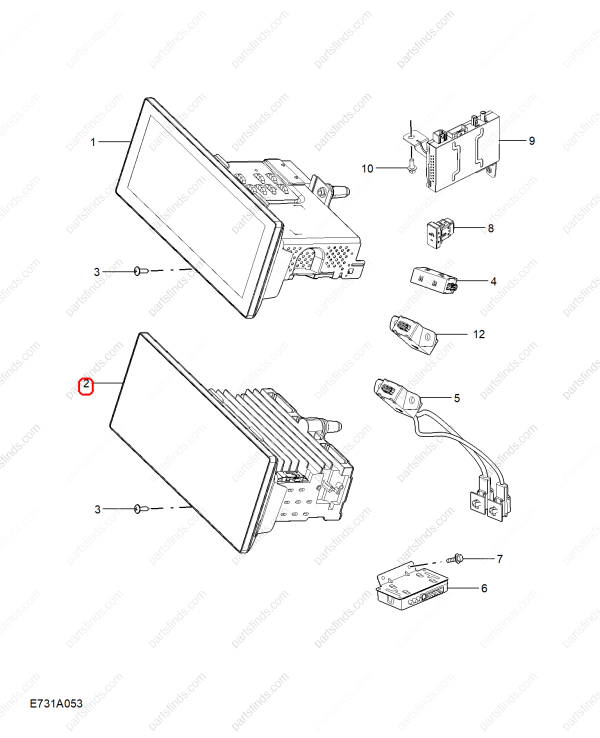 MG Multimedia player OEM 11372886 FOR  MG GT