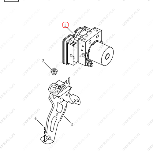 GEELY ABS pump OEM 4060028900 / 6600006135 FOR  Tugella