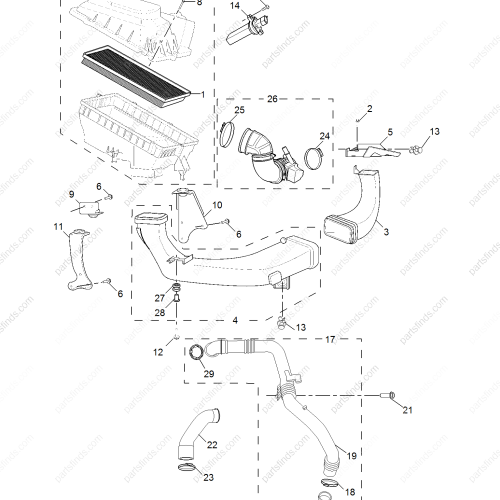 MG Turbocharger pipe OEM 10156221 FOR