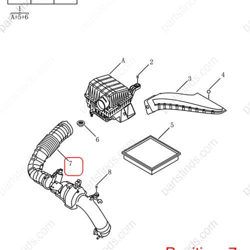 GEELY Air Intake Hose OEM 2032040000 / 6600002104 FOR  Coolray