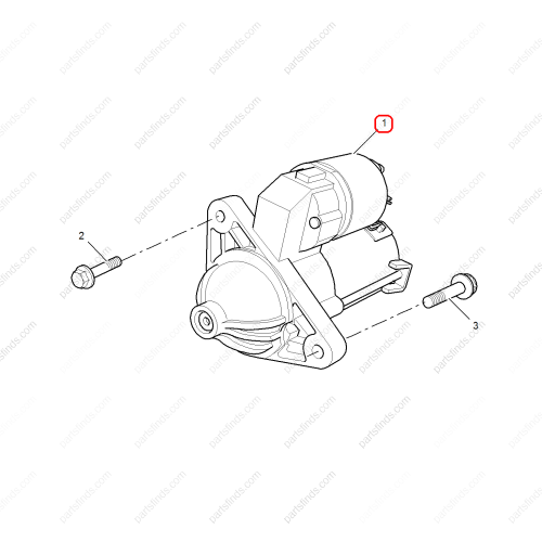 MG Starter motor OEM 10058622 FOR  MG350 MG5