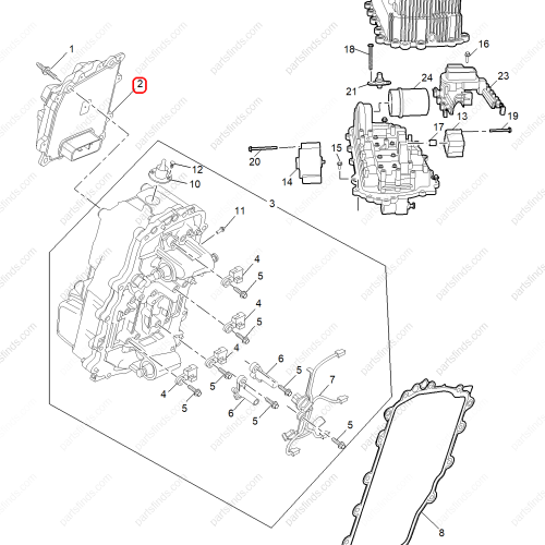 MG Transmission Control Unit OEM 10967836 FOR  MG6 MG HS RX5