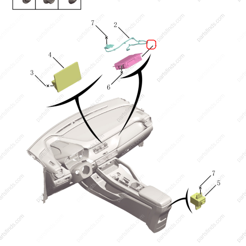 GEELY Multimedia control unit OEM 7079045300 / 8891082768 FOR  Coolray