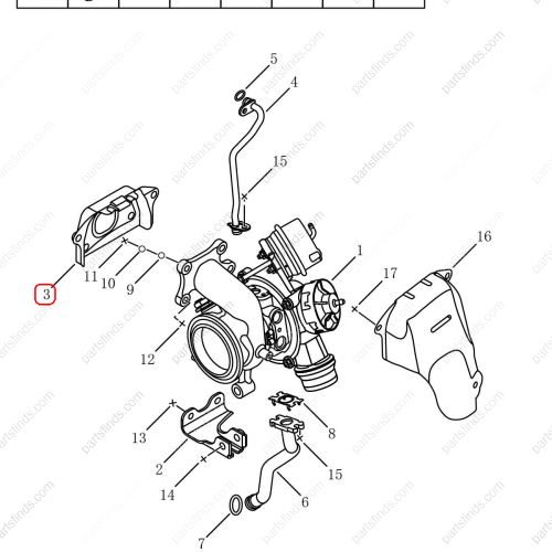 GEELY Exhaust Manifold Gasket OEM 2034008200 / 32208711 FOR  Coolray