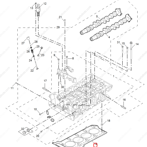 MG Cylinder head gasket OEM 10216245 FOR  MG ZS