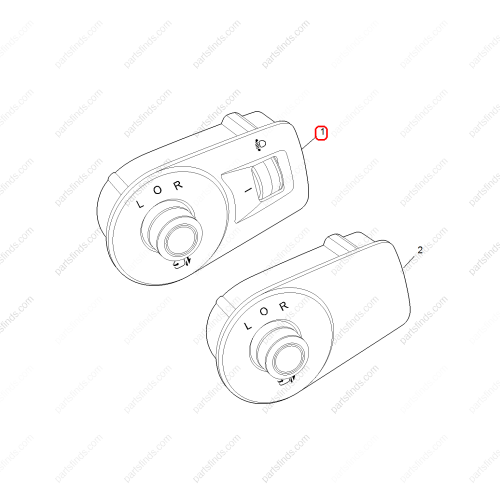 MG Front headlight adjustment switch OEM 10221477 FOR  MG6