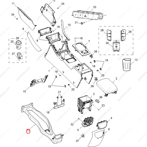 MG Air conditioning duct OEM 10104121 FOR  MG GS