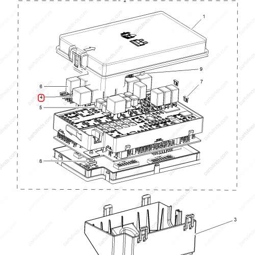 MG Relay OEM 10192808 FOR  MG GS