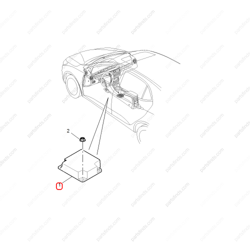 MG Airbag control unit OEM 10135316 FOR