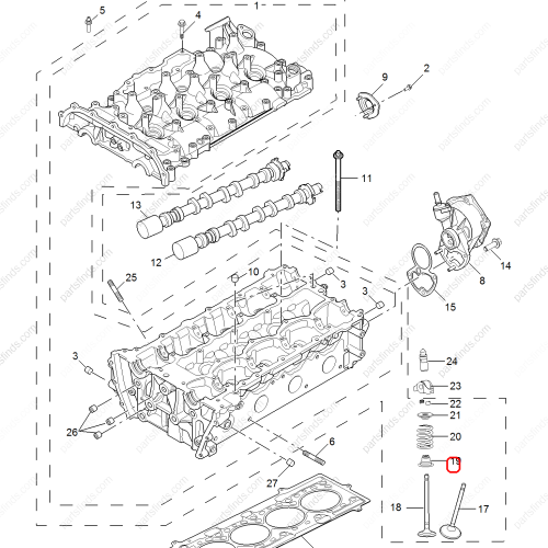 MG Valve oil seal OEM 10502430 FOR  RX8 MG HS