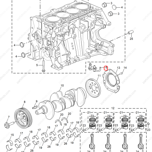 MG Oil nozzle OEM 10678429 FOR  MG5