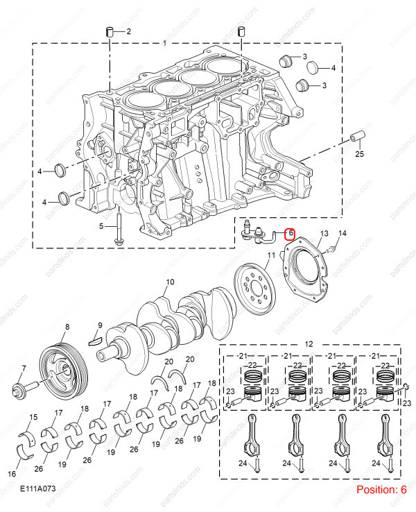 MG Oil nozzle OEM 10678429 FOR MG5