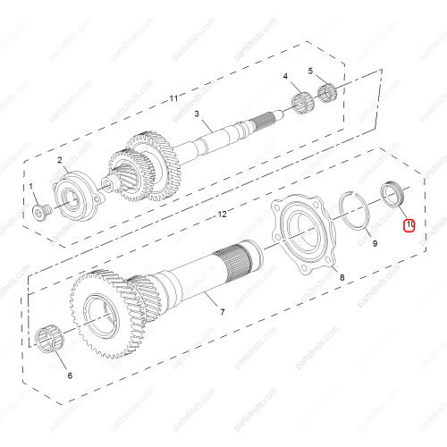 MG Transmission oil seal OEM 10006634 FOR  MG6 MG5 MG HS RX5 MG GS