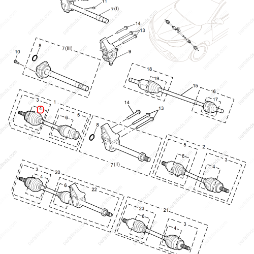 MG CV Boot OEM 10211909 FOR  MG GS