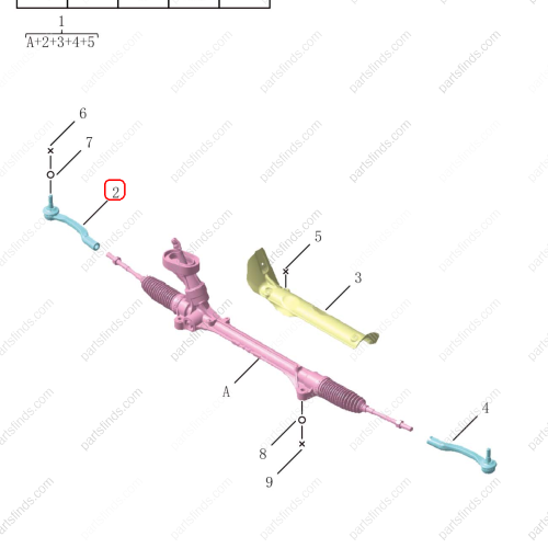 GEELY Tie Rod End OEM 4036026200 / 6600165257 FOR  OKAVANGO