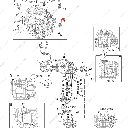 MG Differential Pinion Seal OEM 10034244 FOR  MG350 MG5