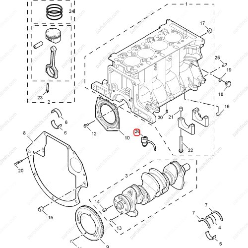 MG Oil nozzle OEM 10760245 FOR  MG ZS MG350 MG5 MG GT