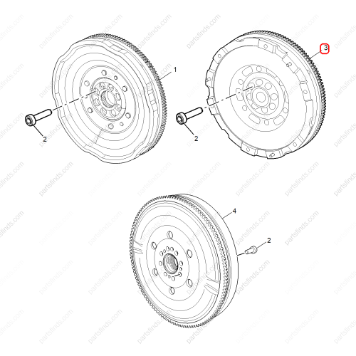 MG Flywheel OEM 11004540 FOR  MG HS