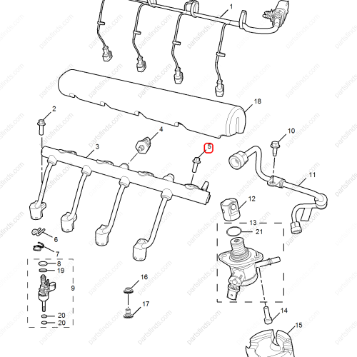 MG Screw OEM 99000167 FOR  MG HS