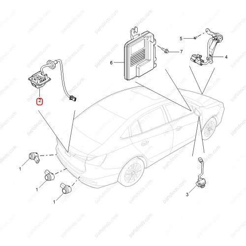 MG Camera OEM 11340835 FOR  MG5