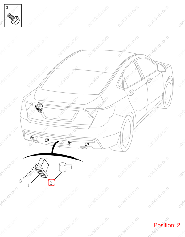 GEELY Parking Sensor OEM 7088004800B07 / 101703206101B07 FOR Emgrand GT