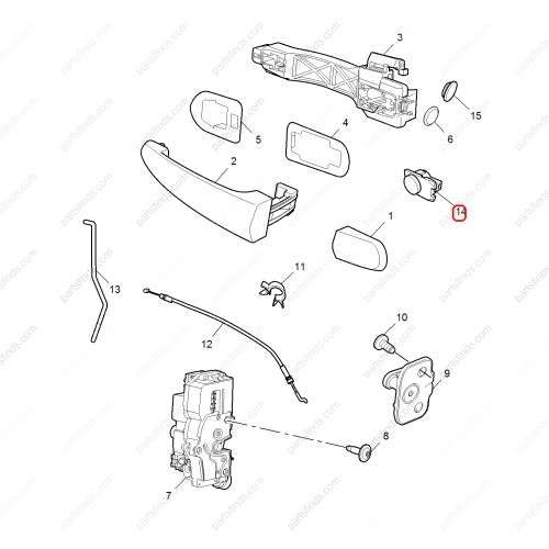 MG Bracket OEM 50011747 FOR  MG350 MG5