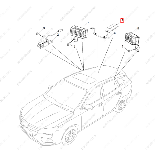 MG Phone antenna OEM 10735945 FOR  MG5