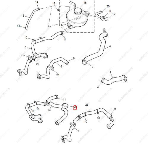 MG Clamp OEM 10857829 FOR  MG HS