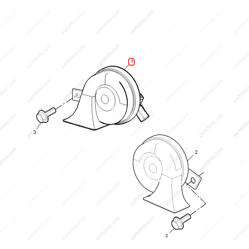 MG Horn OEM 10162245 FOR  MG550 MG6