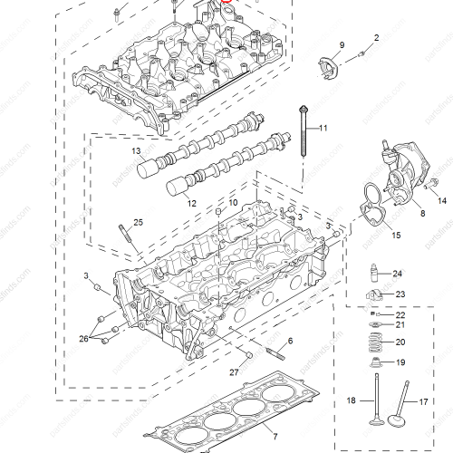 MG Cylinder head OEM 10152673 FOR  MG HS RX5 MG GS