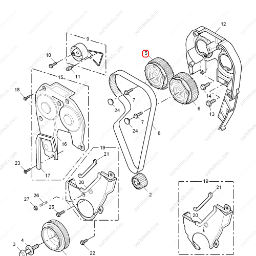 MG Camshaft adjuster OEM 10192994 FOR  MG6