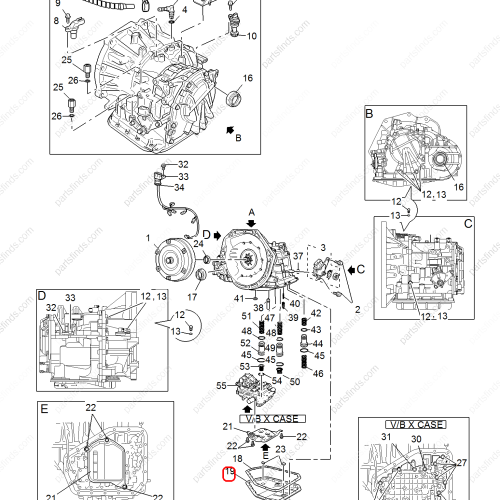 MG Transmission oil pan OEM 10034247 FOR  MG350 MG5