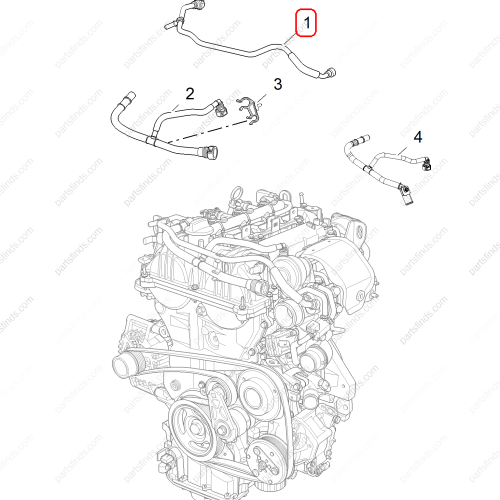 MG Ventilation duct OEM 10297480 FOR  MG ZS