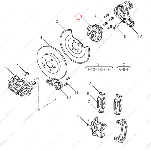 GEELY Wheel bearing OEM 4050001300 / 1064030448 FOR  Emgrand GT