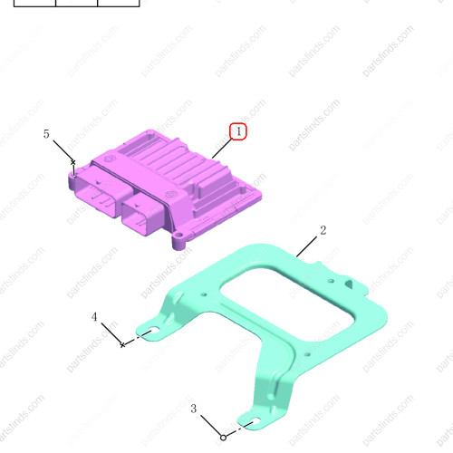 GEELY Transmission Control Unit OEM 3055026200 / 6600200137 FOR  OKAVANGO