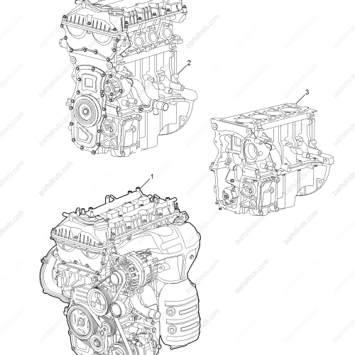 MG Engine repair kit OEM 10445756 FOR  MG ZS MG5