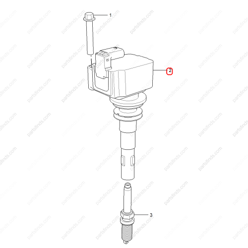 MG Ignition coil OEM 11641210 FOR  MG5